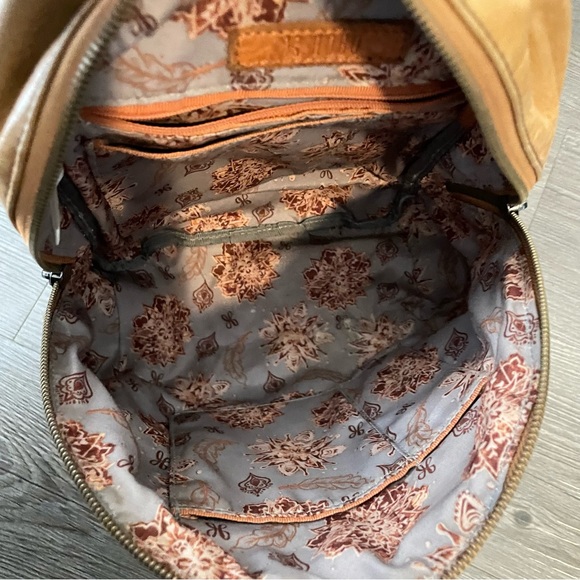 Hobo Tan Leather Small Backpack - Picture 8 of 8